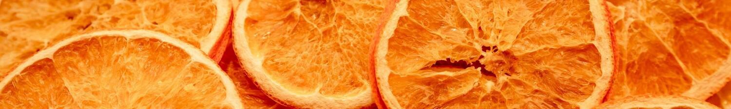 sinaasappel liggende banner